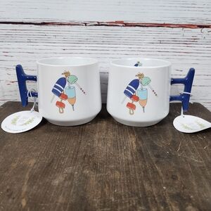 Sara Fitz Nautical Mug Set
